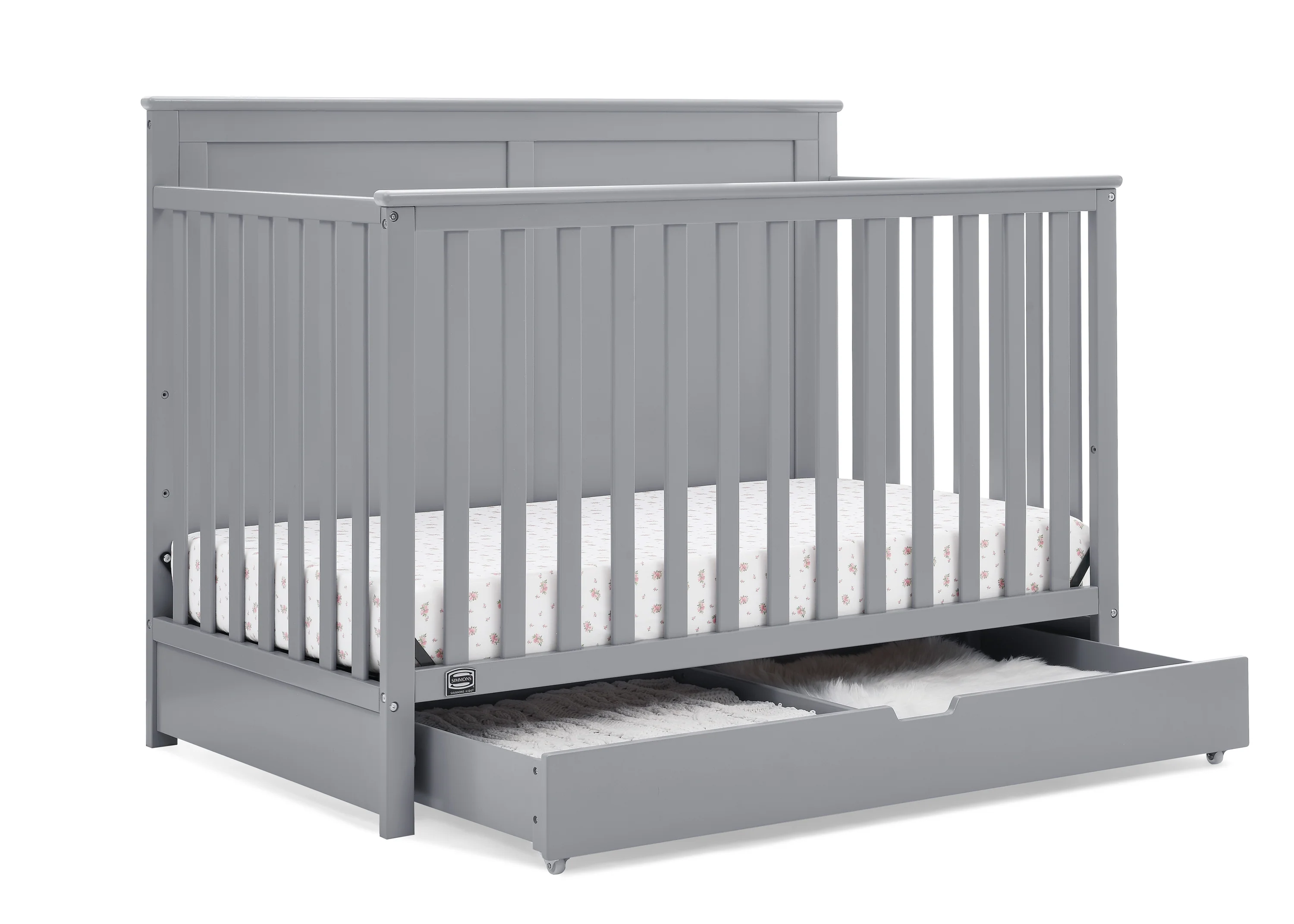 Logan 6-in-1 Convertible Crib with Underdrawer - Image 11