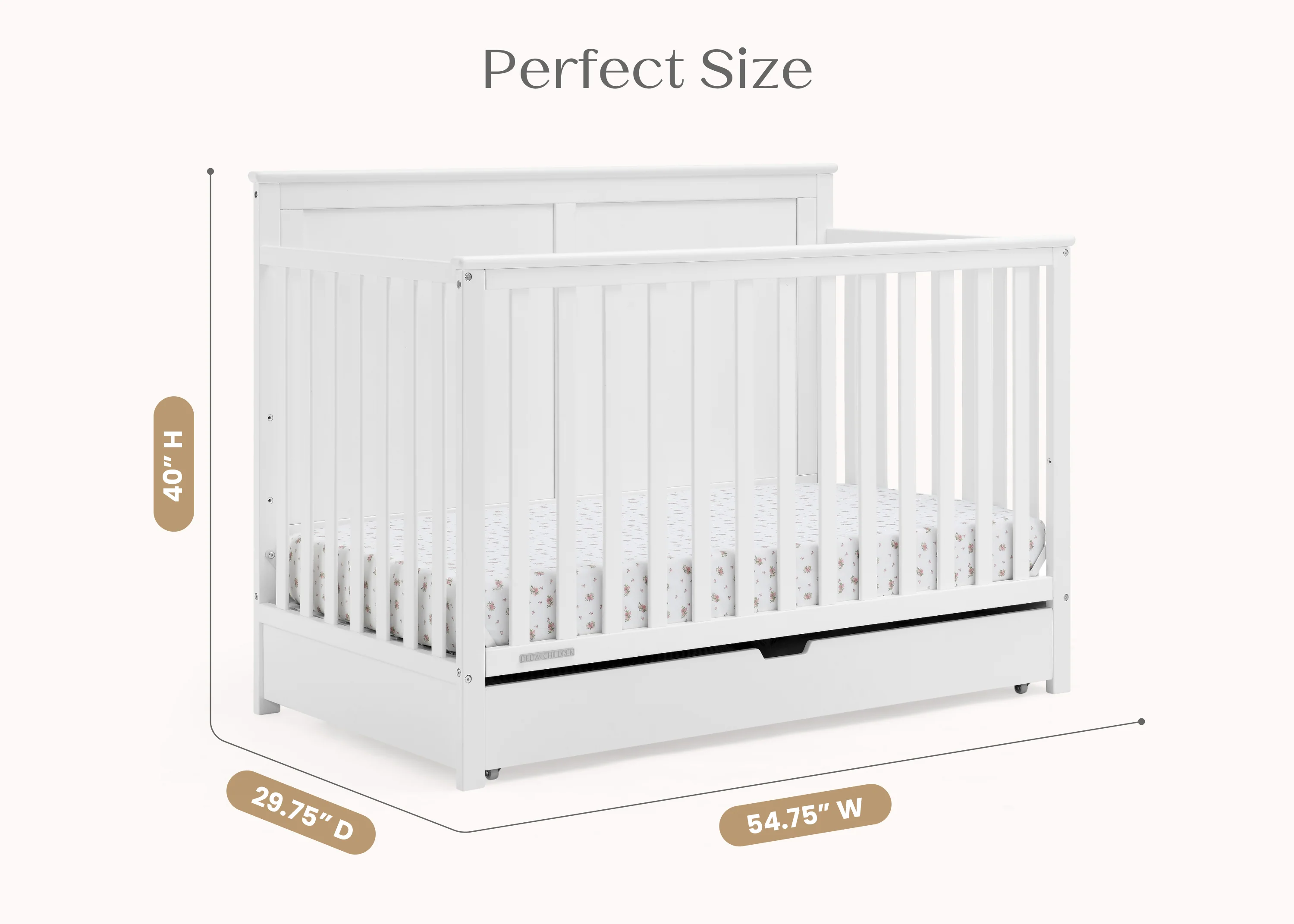 Logan 6-in-1 Convertible Crib with Underdrawer - Image 28