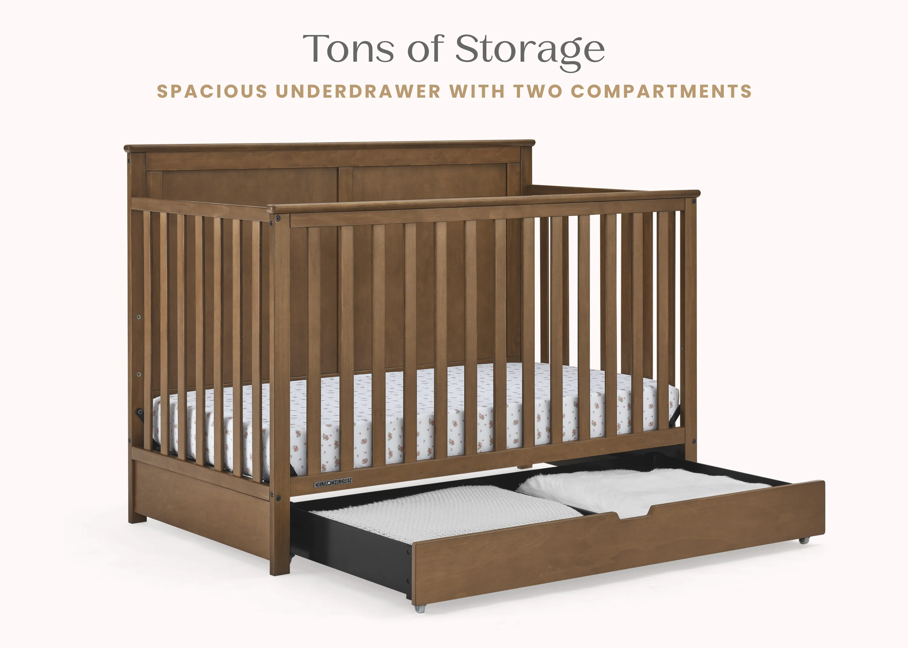 Logan 6-in-1 Convertible Crib with Underdrawer - Image 47