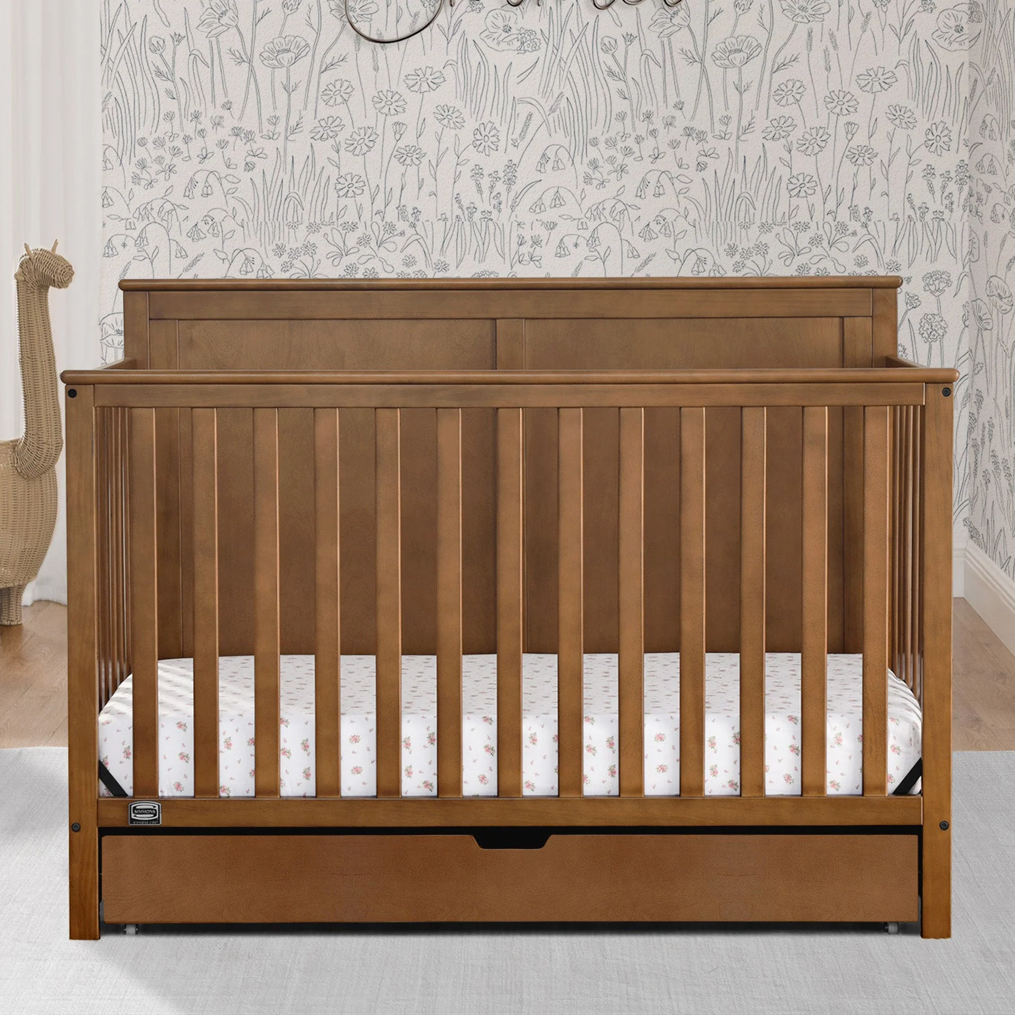 Logan 6-in-1 Convertible Crib with Underdrawer - Image 59