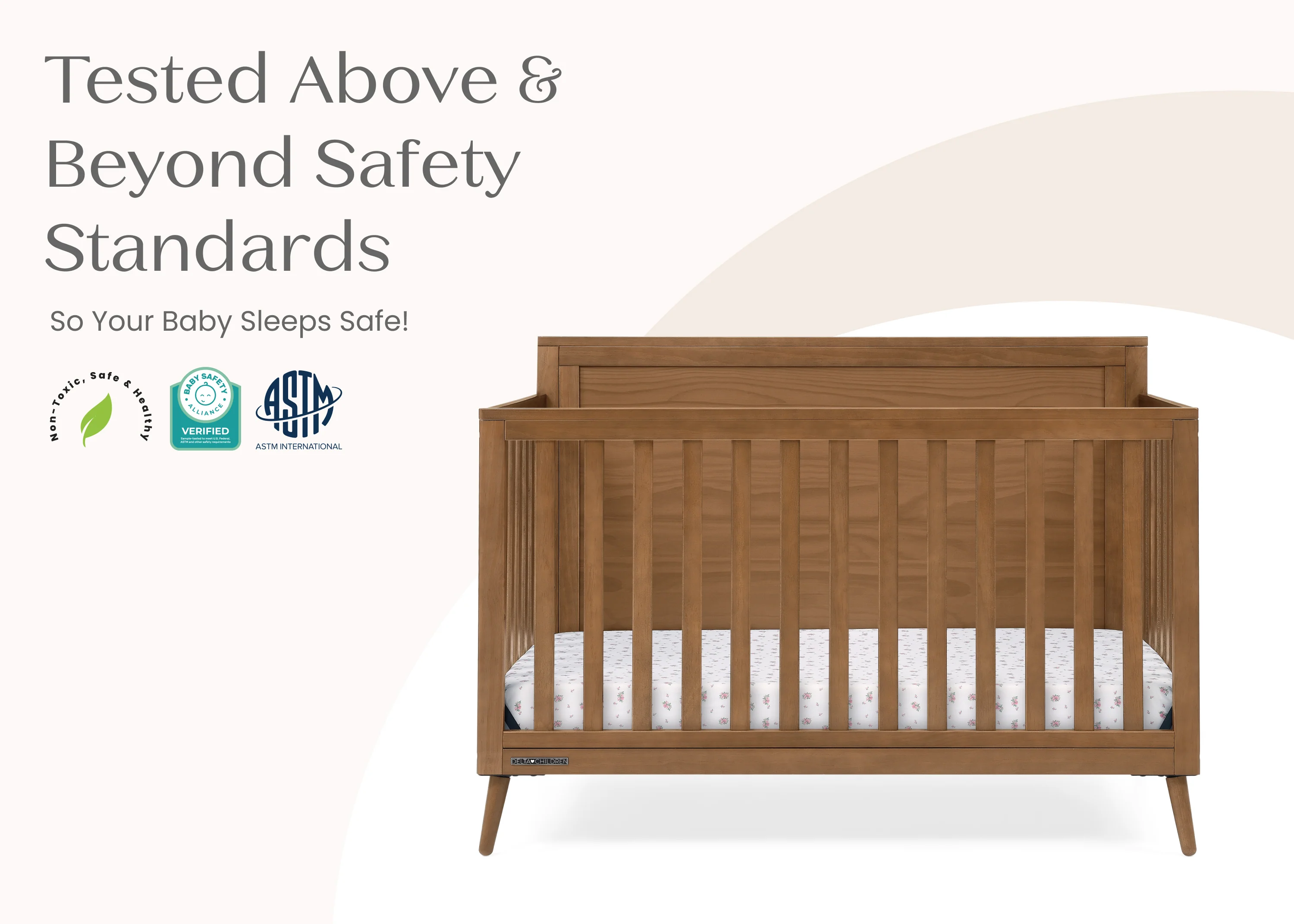 Lola 6-in-1 Convertible Crib - Image 4