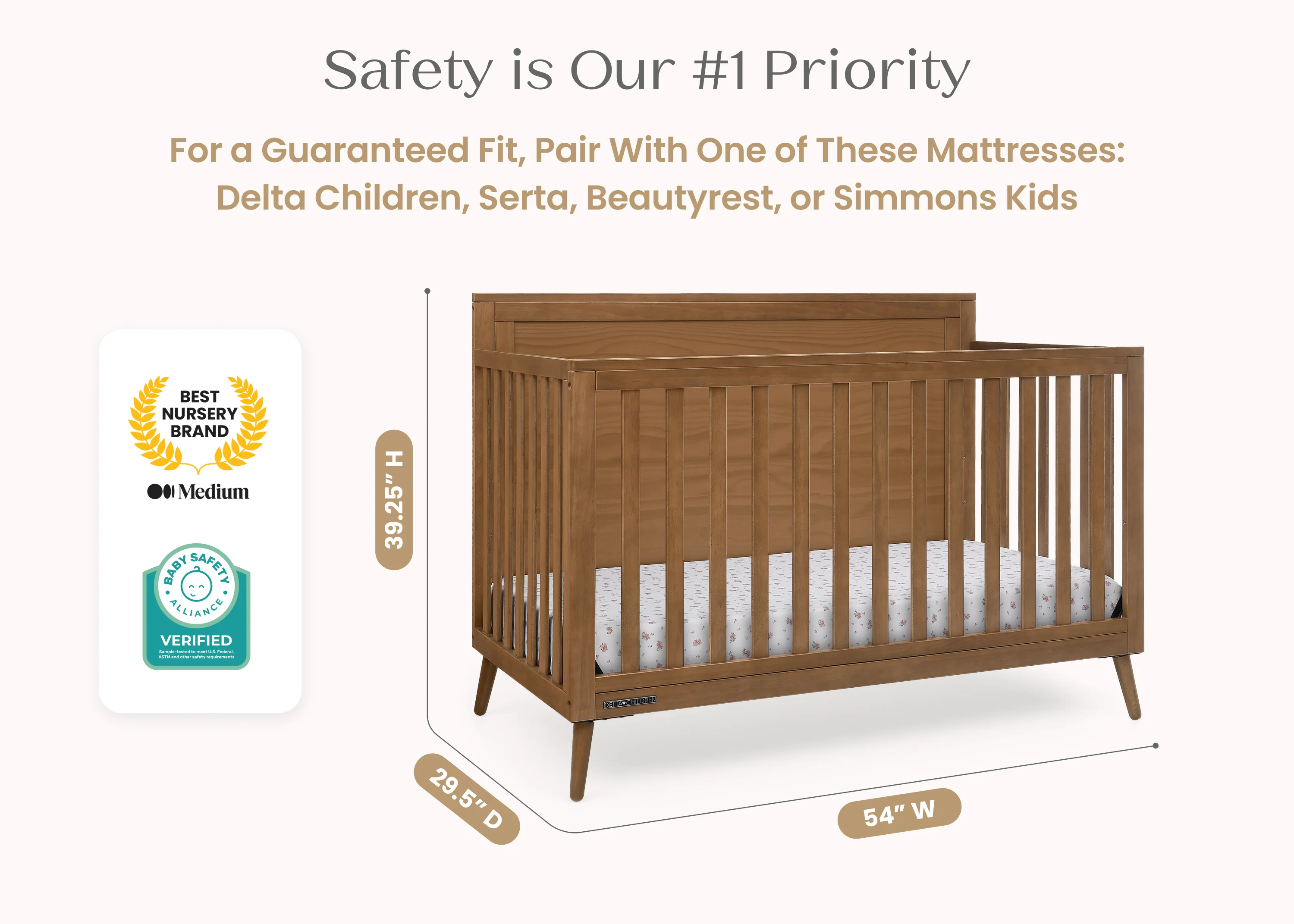 Lola 6-in-1 Convertible Crib - Image 6