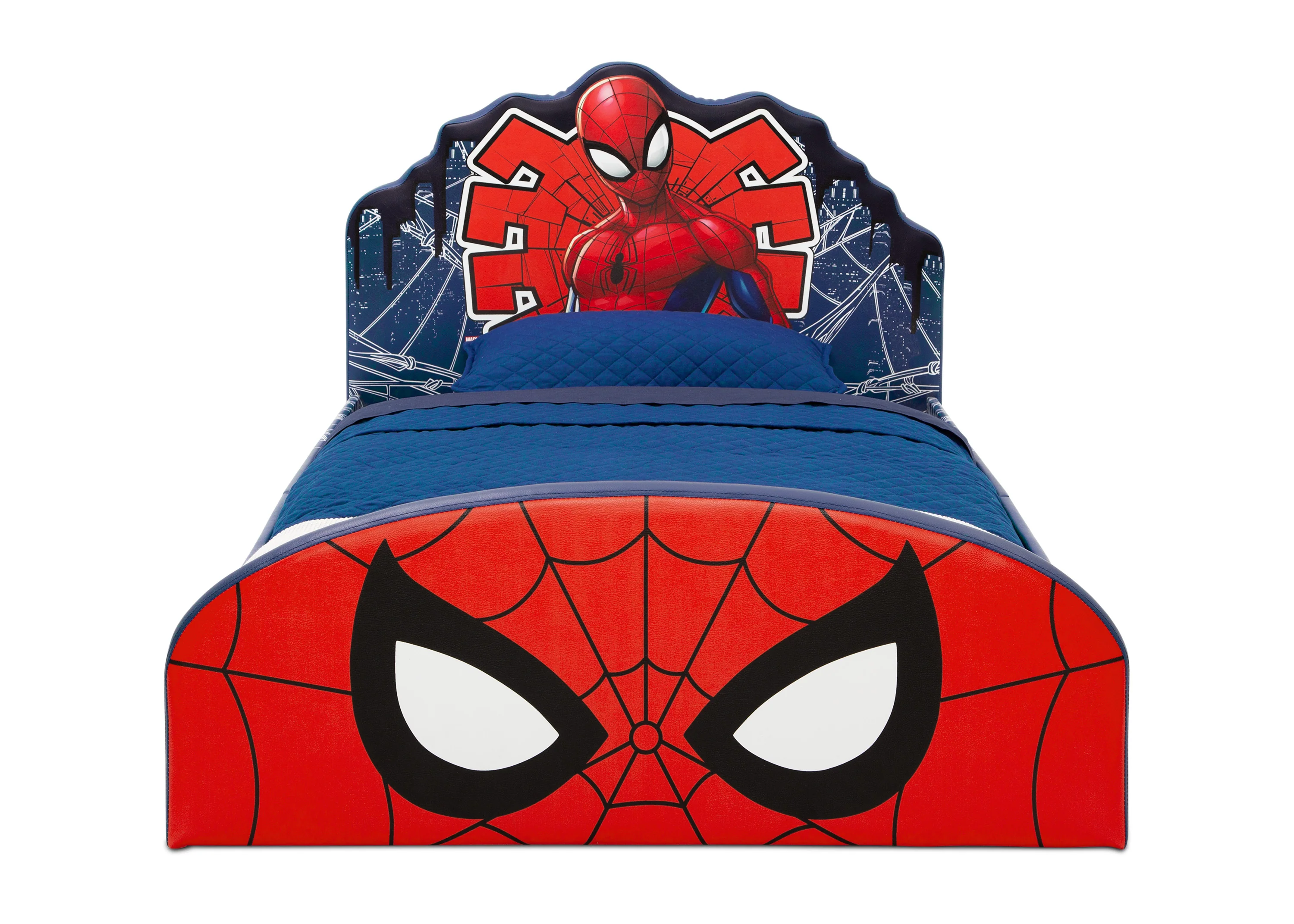 Marvel Spider-Man Upholstered Twin Bed - Image 5