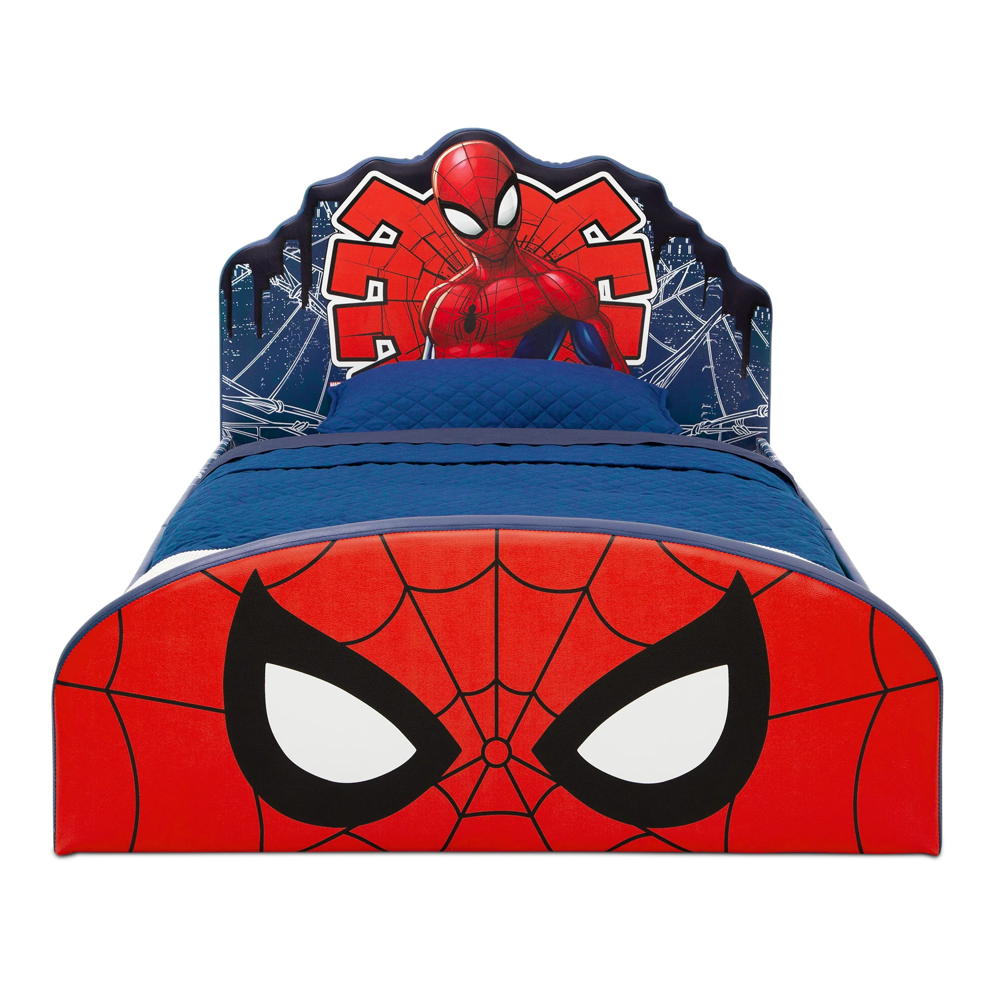 Marvel Spider-Man Upholstered Twin Bed - Image 6