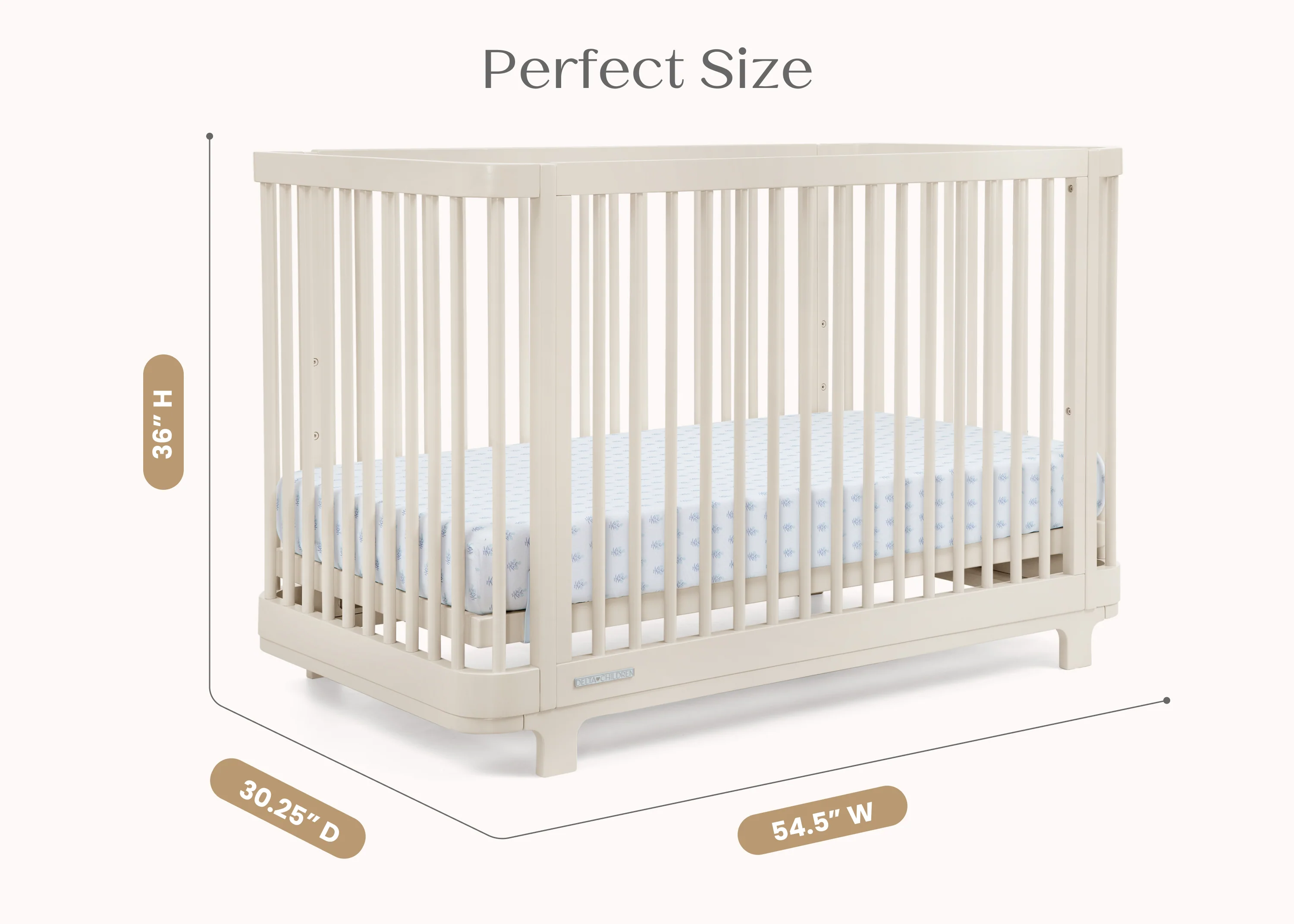 Nest 4-in-1 Convertible Crib - Image 56