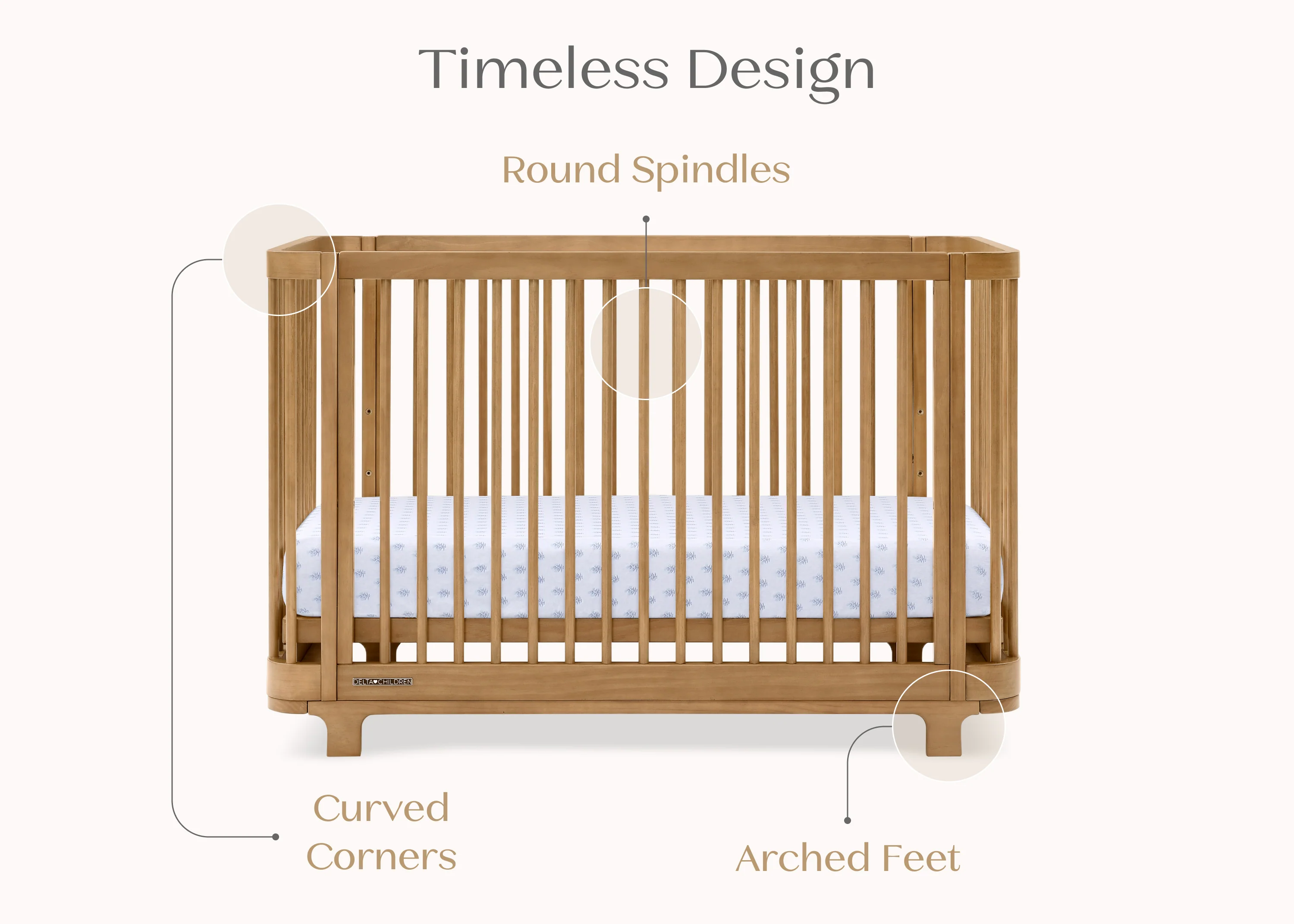 Nest 4-in-1 Convertible Crib - Image 6