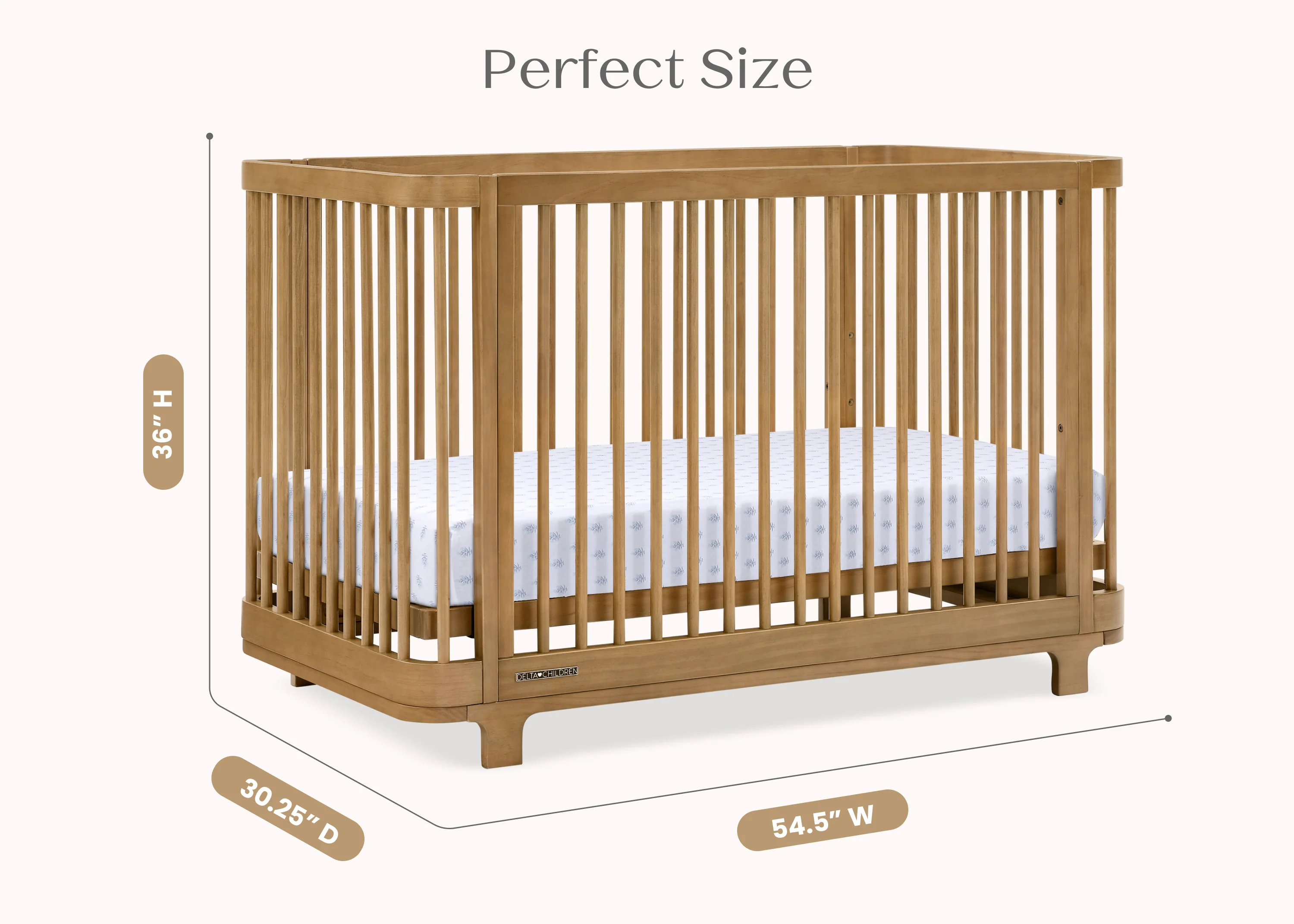 Nest 4-in-1 Convertible Crib - Image 7