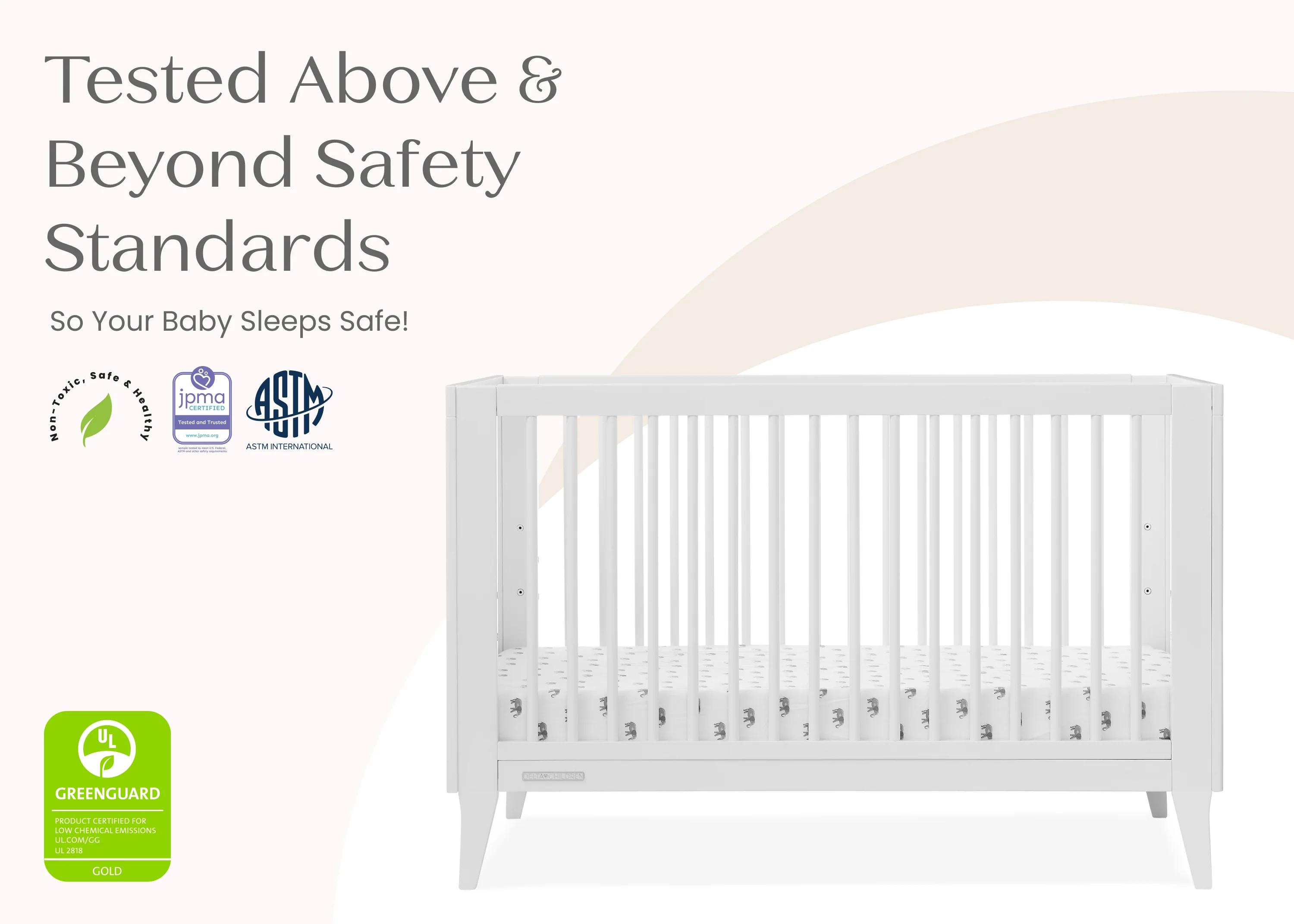 Ollie 4-in-1 Convertible Crib - Image 8