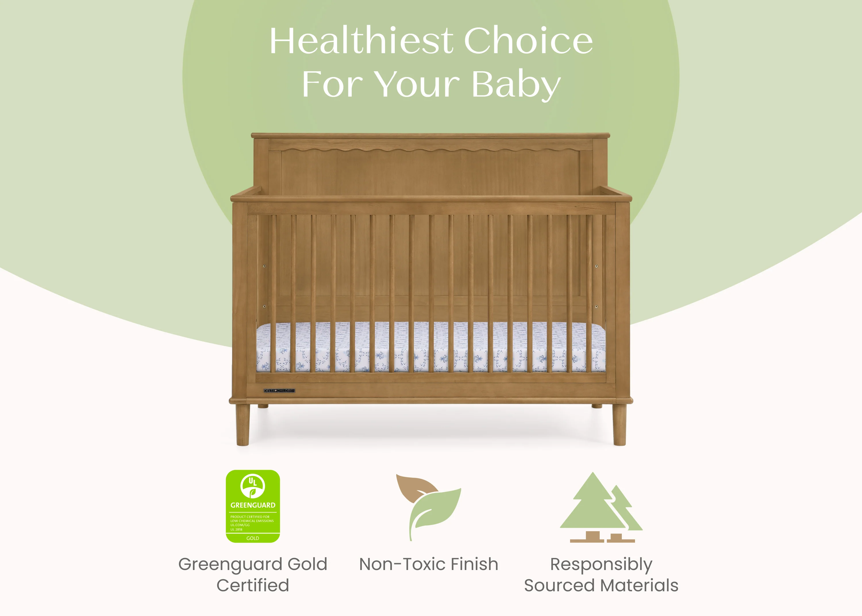 Penelope 6-in-1 Convertible Crib - Image 4