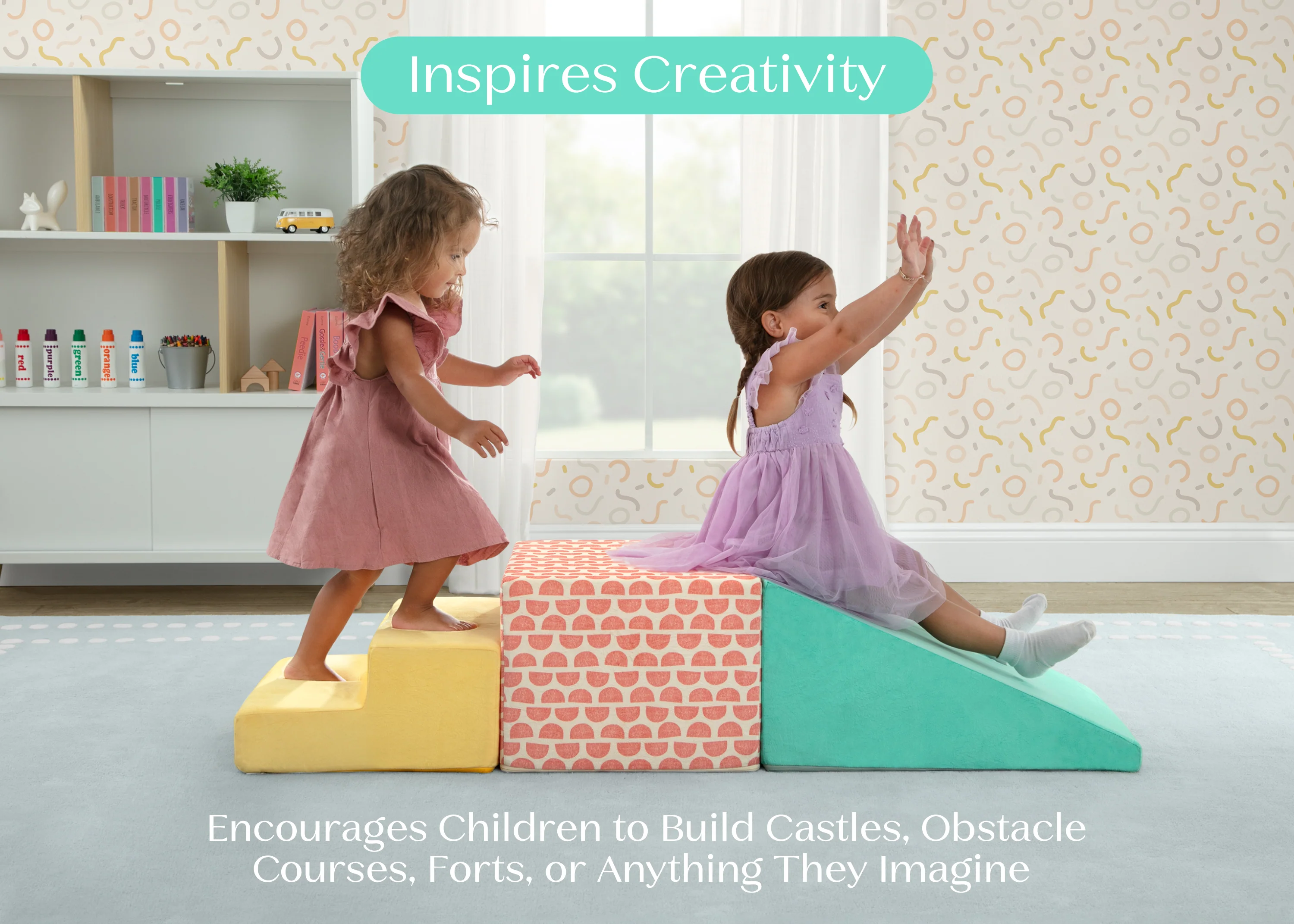 Play Your Way 3-Piece Foam Gymnasium - Image 3