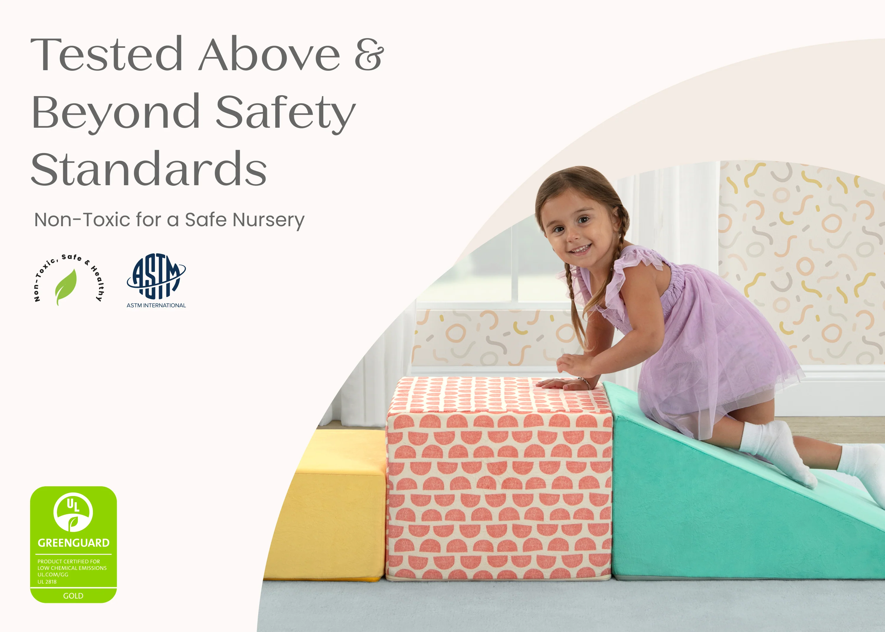 Play Your Way 3-Piece Foam Gymnasium - Image 8