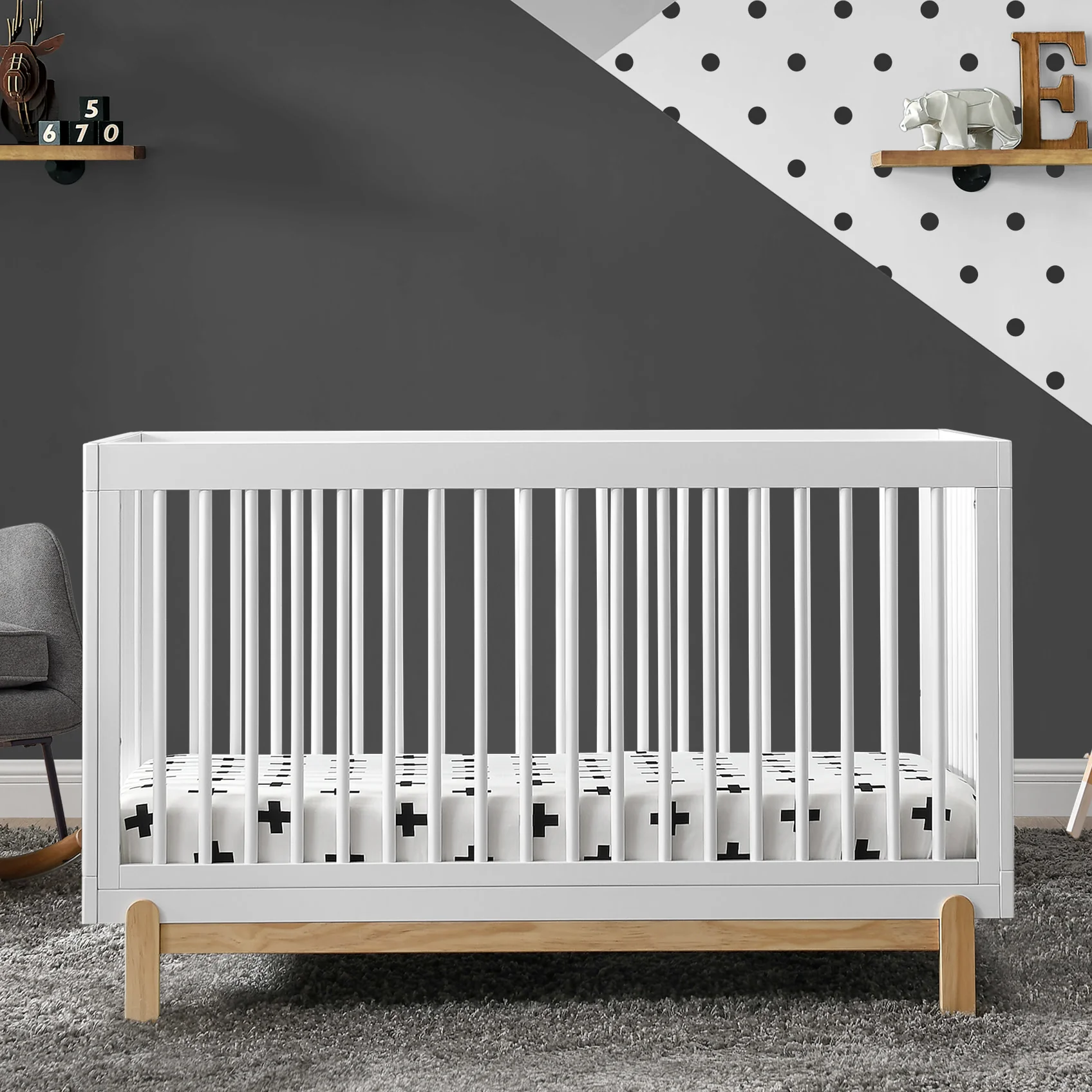 Poppy 4-in-1 Convertible Crib - Image 15