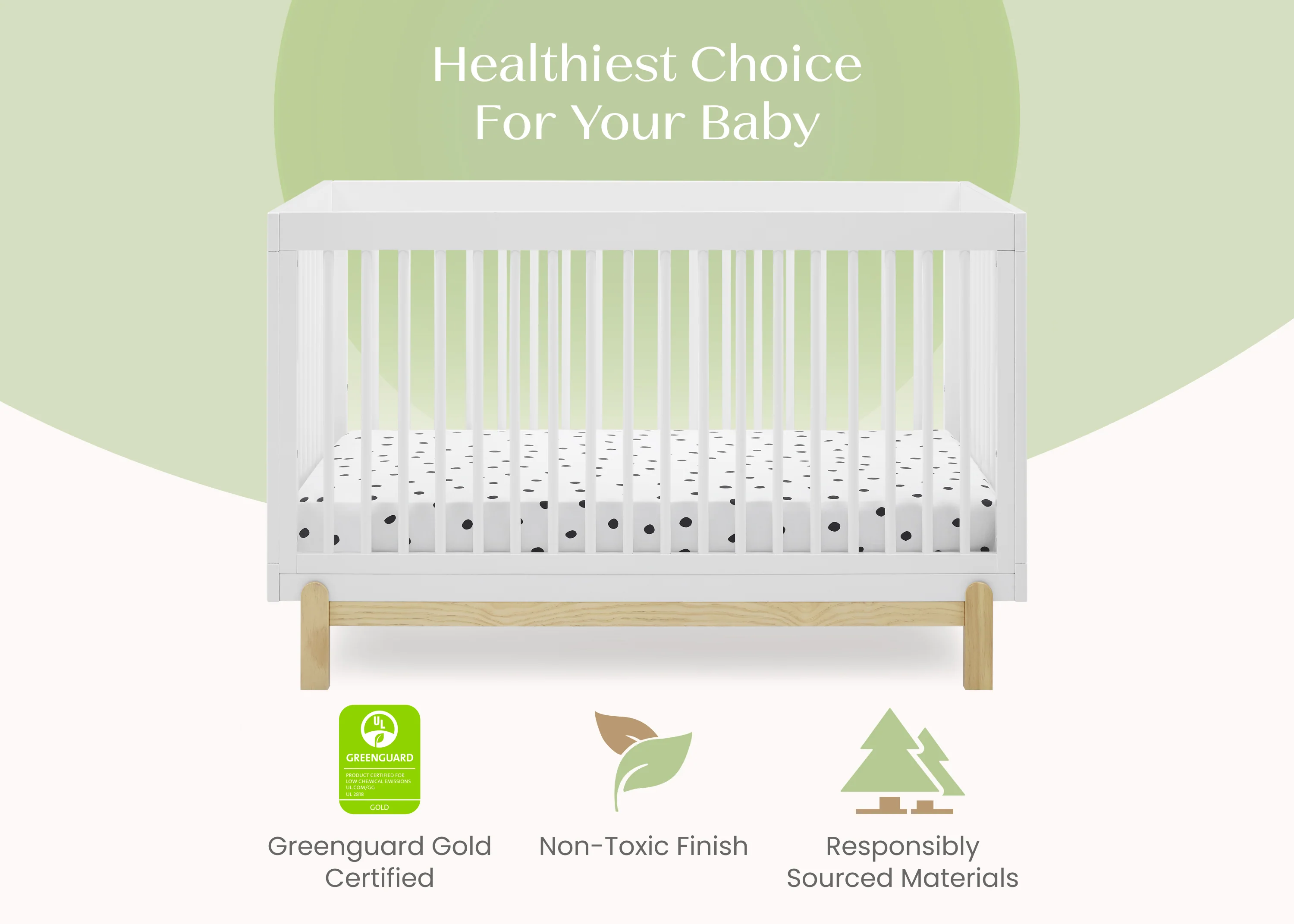 Poppy 4-in-1 Convertible Crib - Image 4