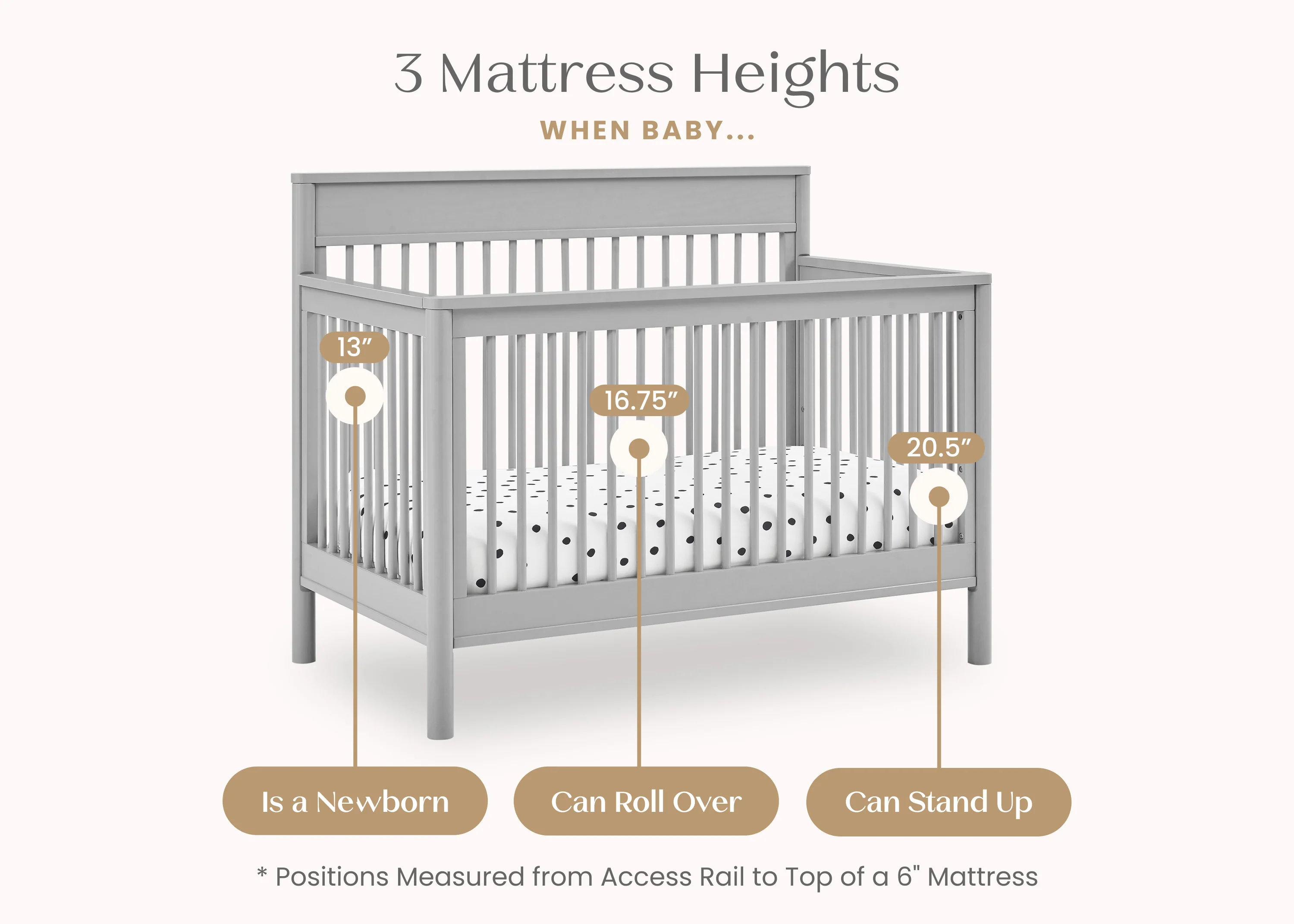 Remy 6-in-1 Convertible Crib - Image 5