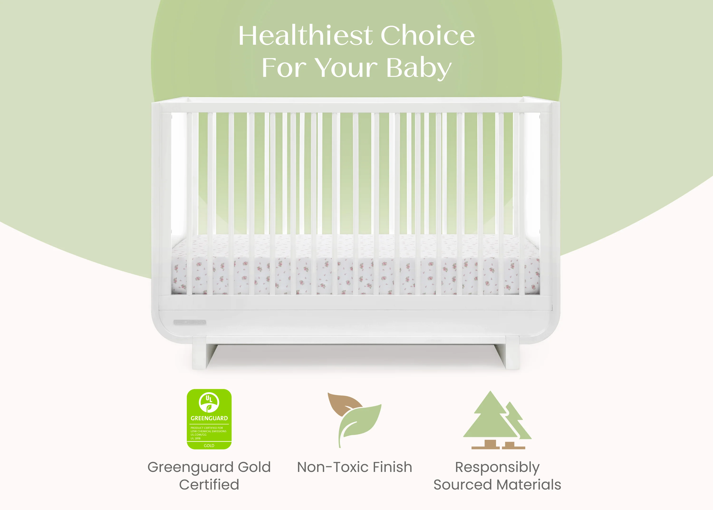 Rhodes 4-in-1 Convertible Crib - Image 4