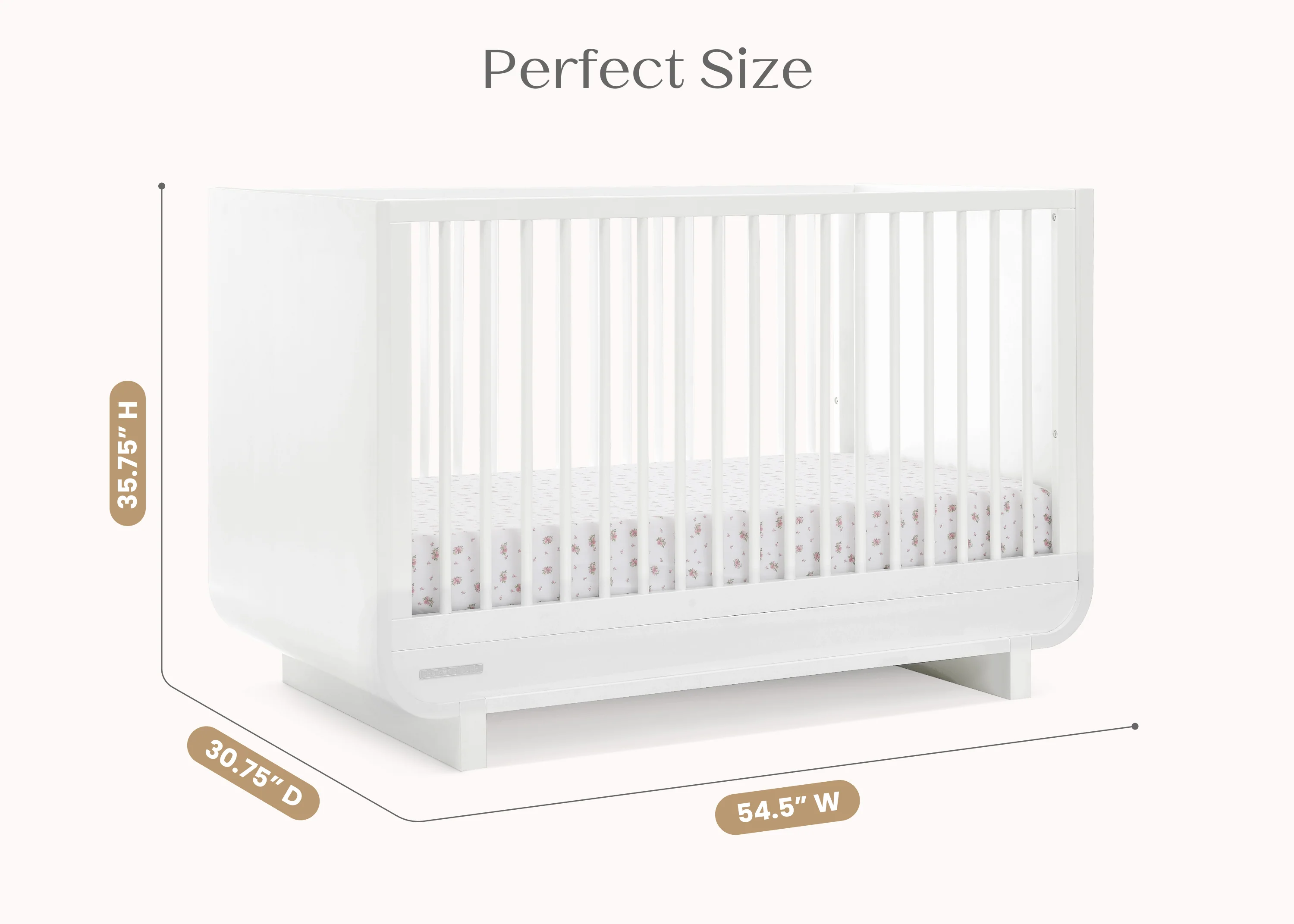 Rhodes 4-in-1 Convertible Crib - Image 7