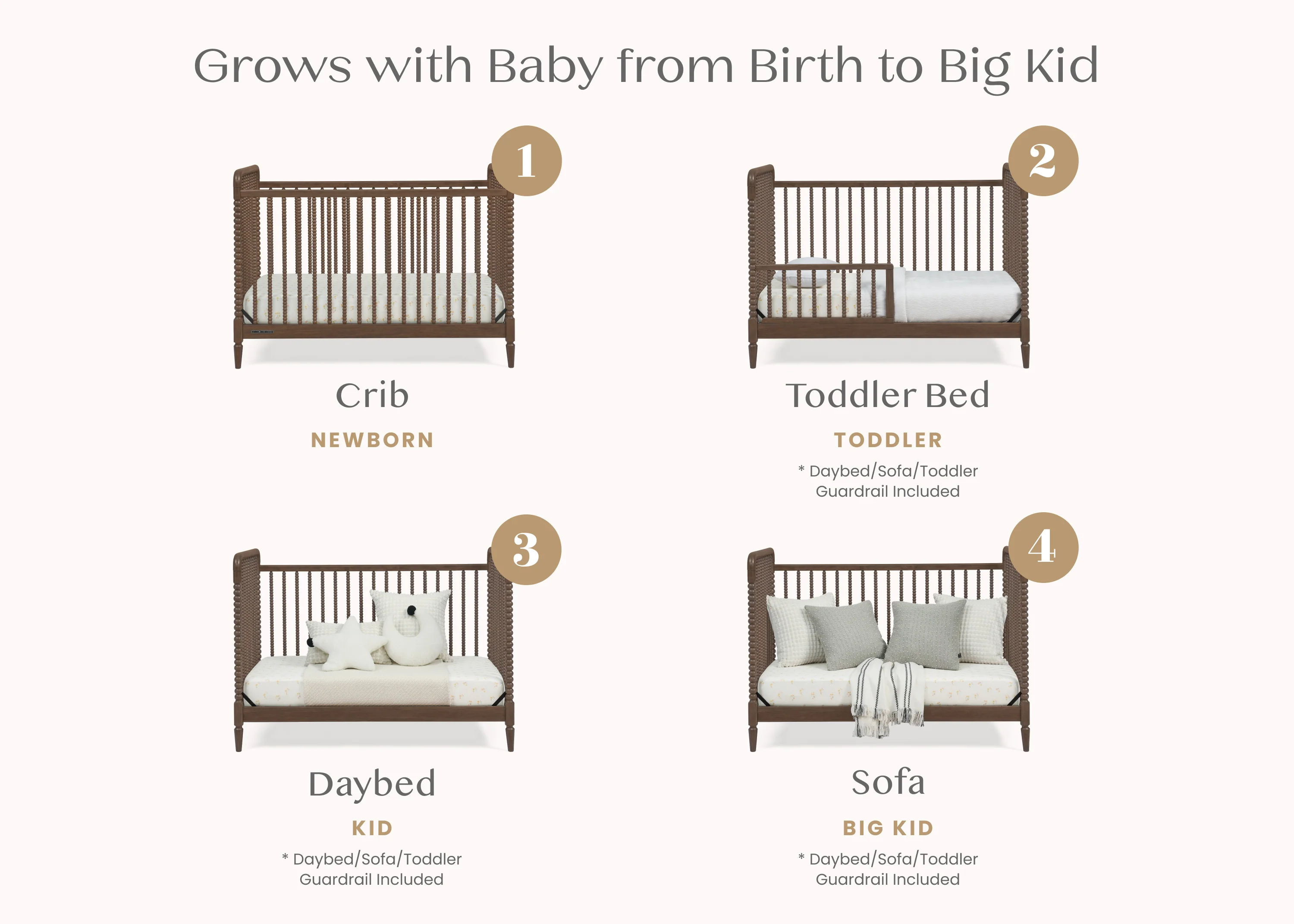 Saint 4-in-1 Convertible Crib - Image 20