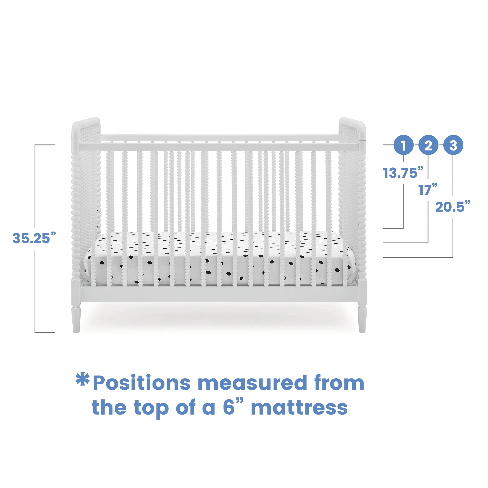 Saint 4-in-1 Convertible Crib - Image 5