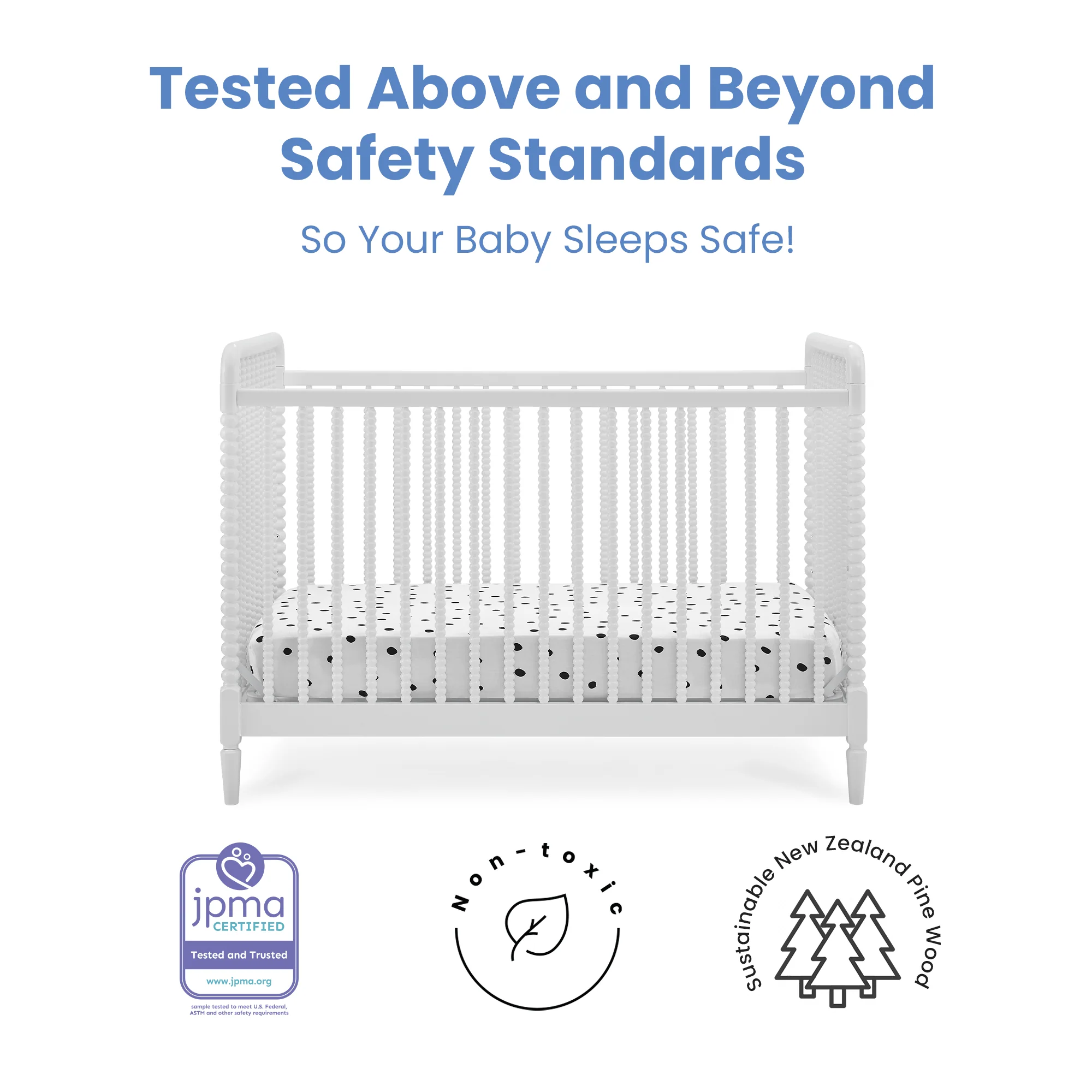 Saint 4-in-1 Convertible Crib - Image 8