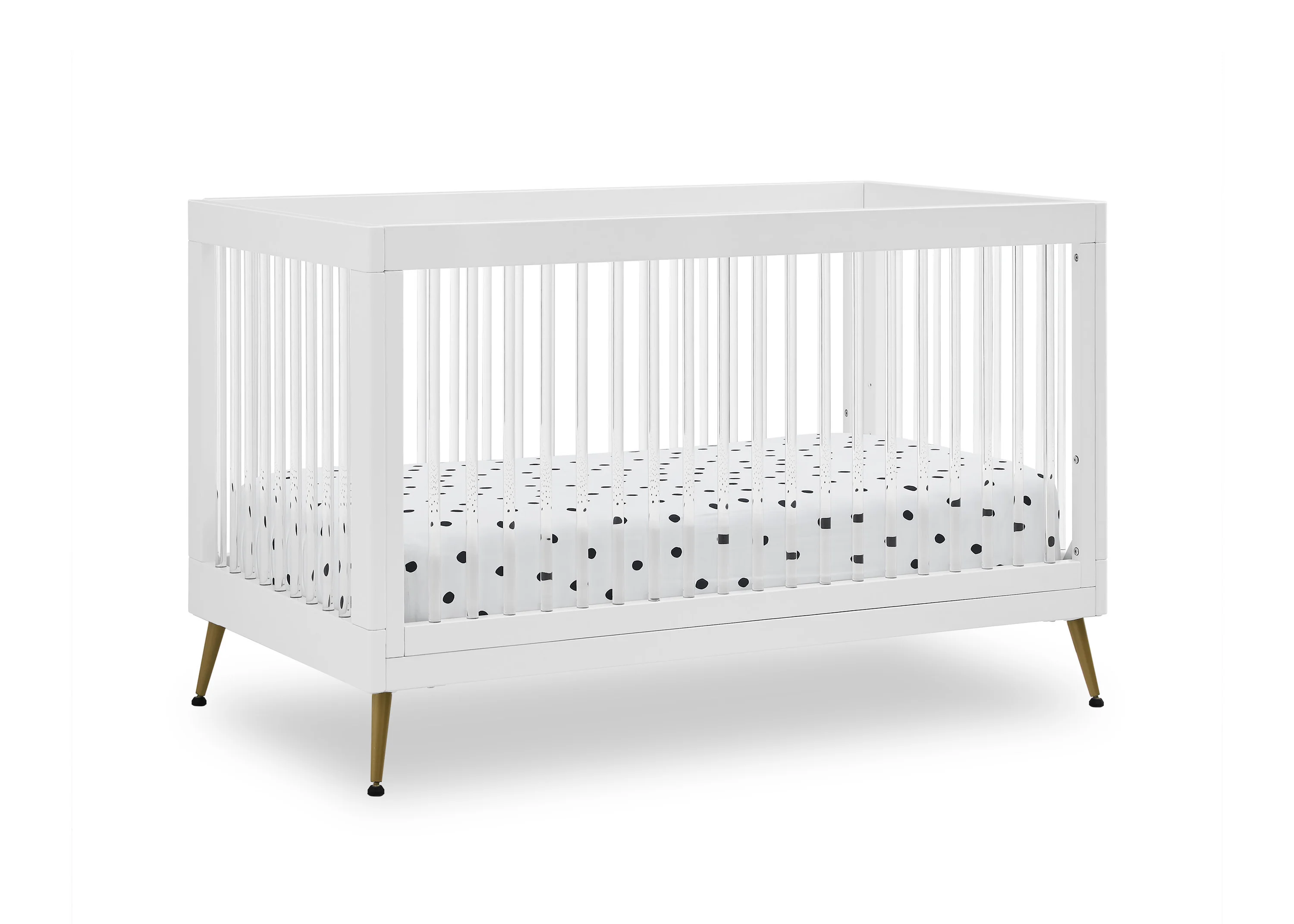 Sloane 4-in-1 Acrylic Convertible Crib - Image 10