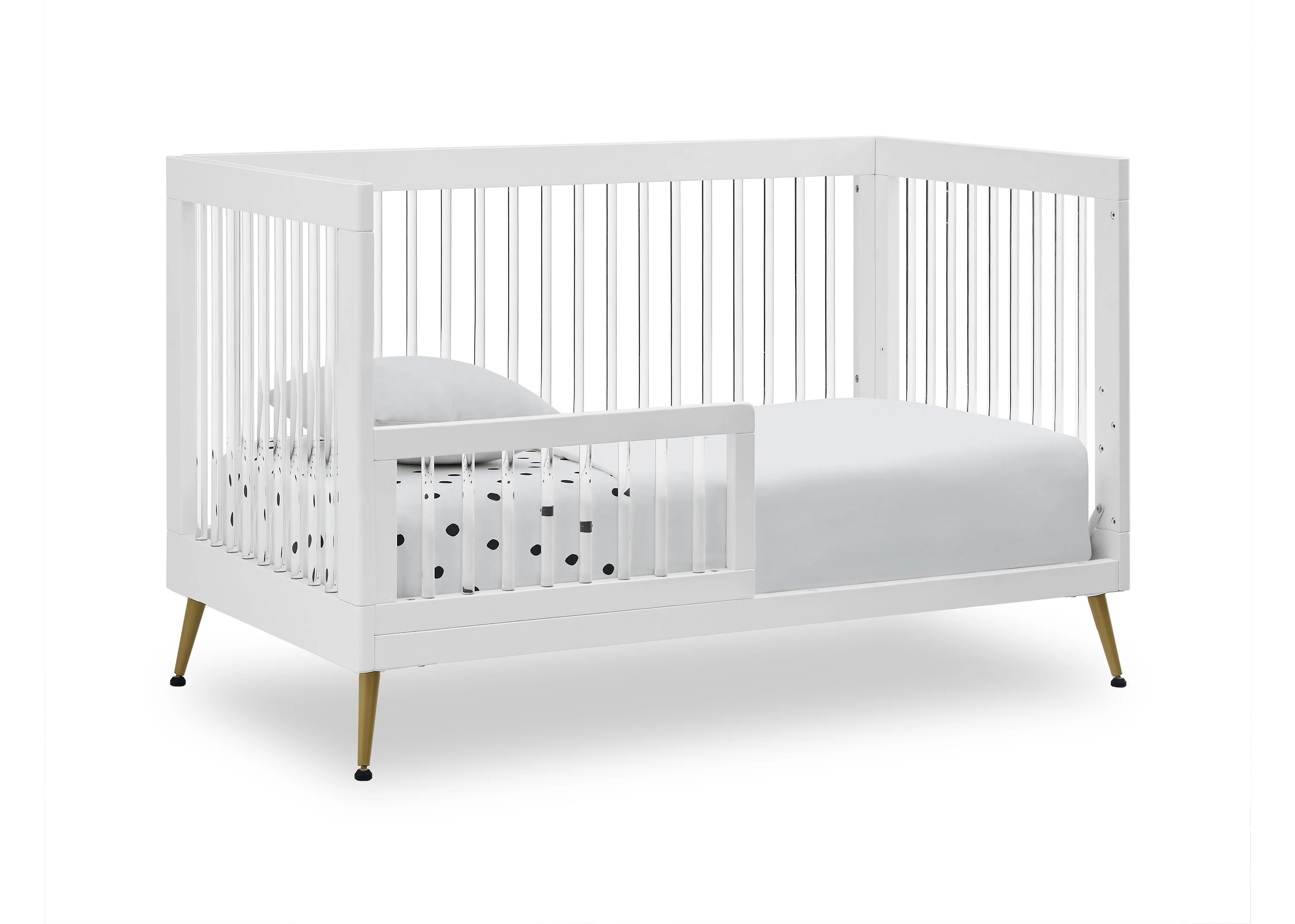 Sloane 4-in-1 Acrylic Convertible Crib - Image 11