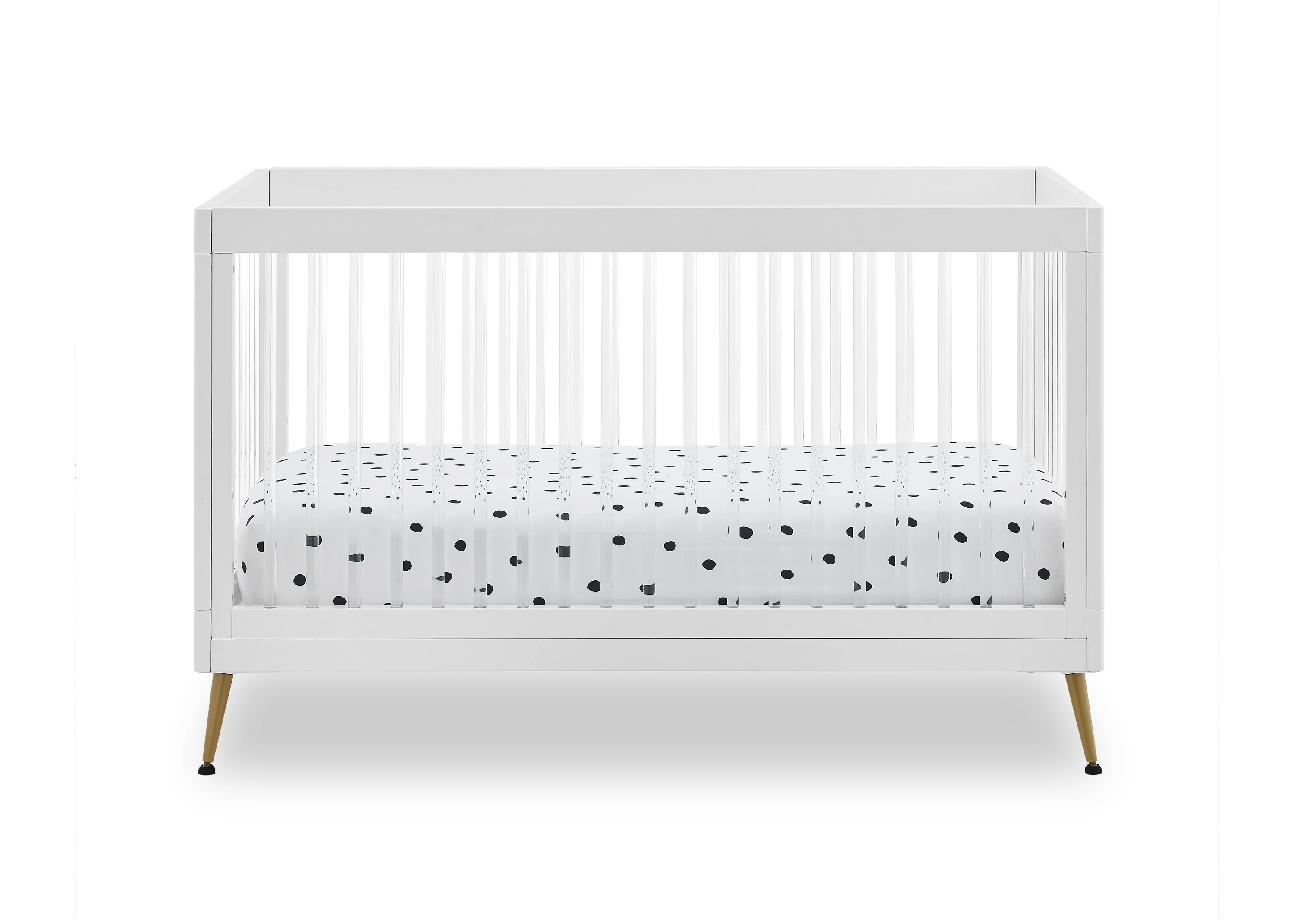 Sloane 4-in-1 Acrylic Convertible Crib - Image 15