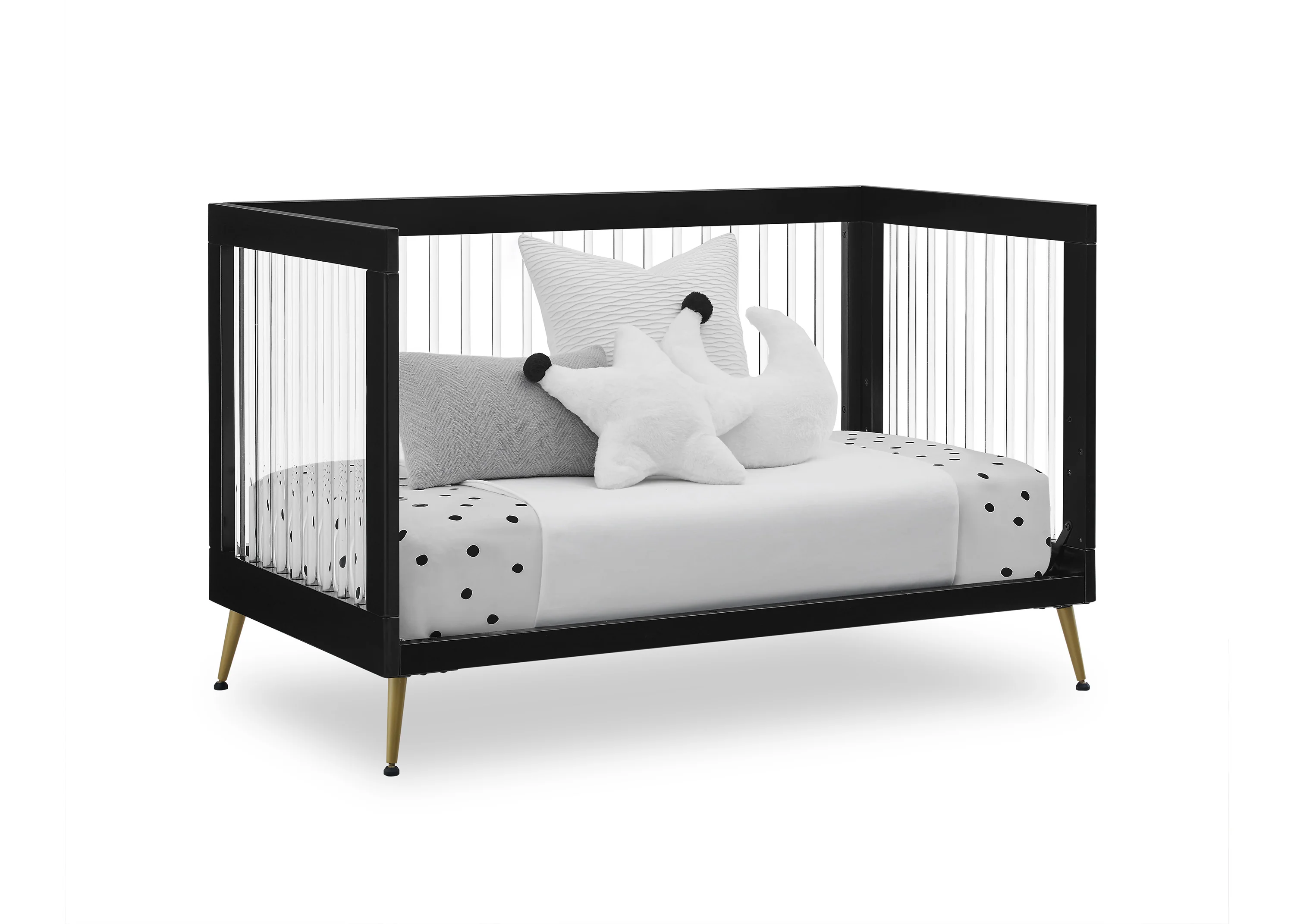Sloane 4-in-1 Acrylic Convertible Crib - Image 29