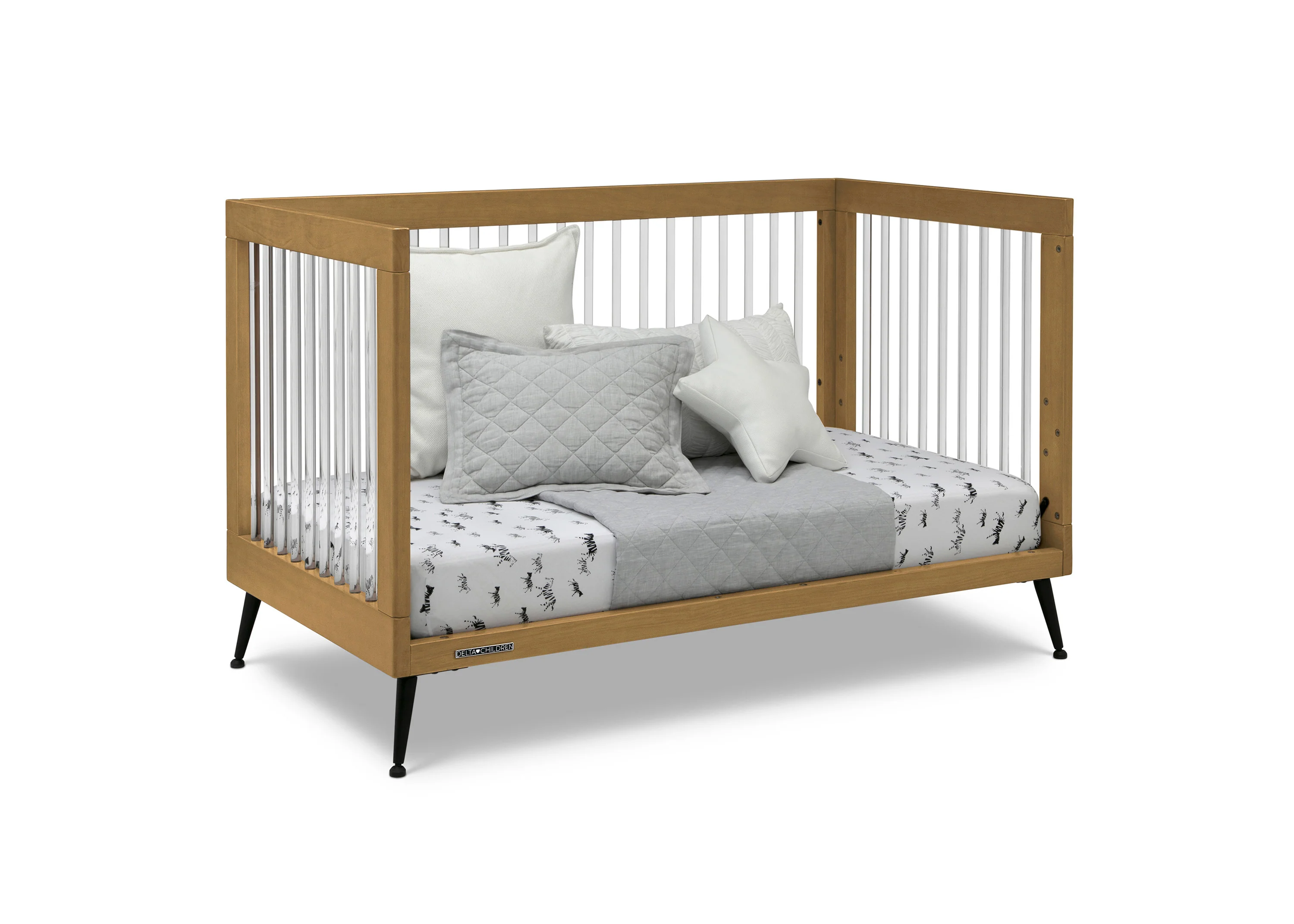 Sloane 4-in-1 Acrylic Convertible Crib - Image 45