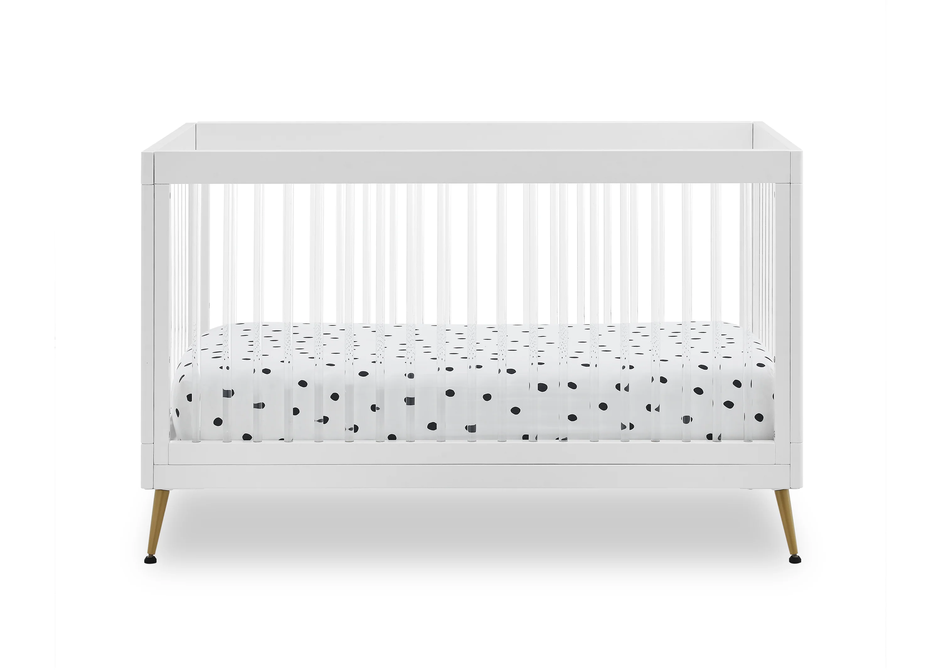 Sloane 4-in-1 Acrylic Convertible Crib - Image 9